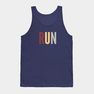 Run Athletic Retro 80s Tank Top